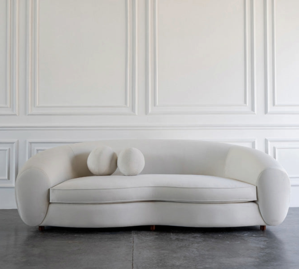 Rossi Lounge 3 Seater Fabric Sofa - Image 2