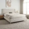 Allure Madeline Upholstery Tufted Bed - Image 2