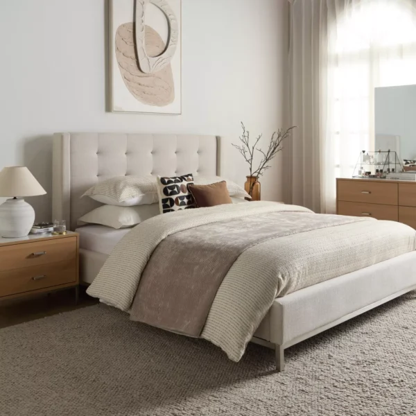 Allure Madeline Upholstery Tufted Bed