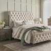 Barry Tufted Upholstered Bed - Image 2