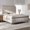 Barry Tufted Upholstered Bed - Image 3
