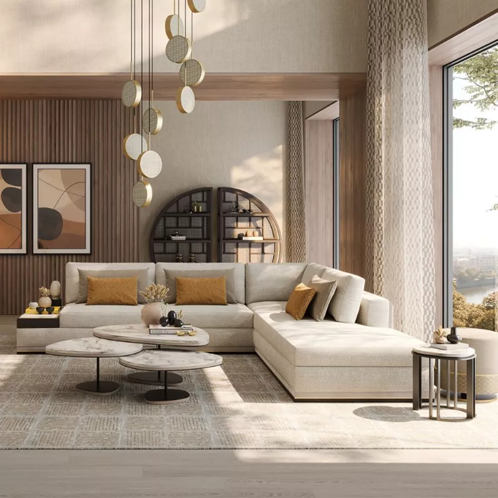 Emerson 7 Seater Corner Sofa - Image 2