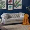 Krueger 3-Seater Fabric Sofa - Image 2