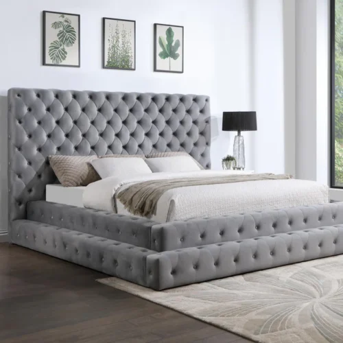 Maya Two Step Tufted Bed