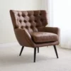 Nicolas Leather Armchair - Image 2
