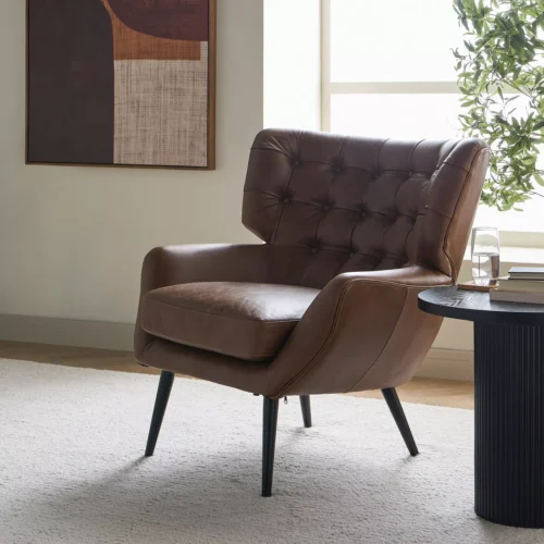 Nicolas Leather Armchair