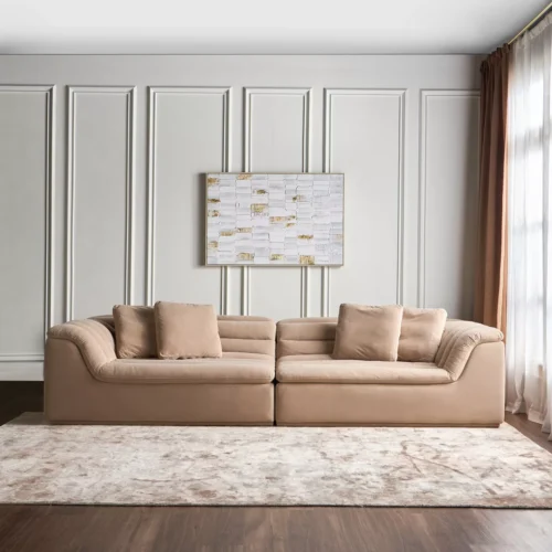 Steve 4-Seater Fabric Sofa