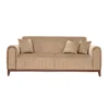 Amala 3-Seater Fabric Upholstered Sofa - Image 2