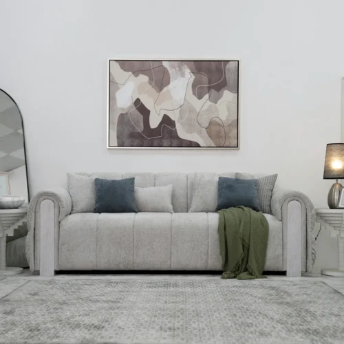 Atomon 3-Seater Sofa in Grey