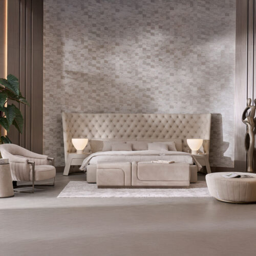 Avalion Wide Headboard Bed