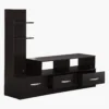Blake Walnut Brown Modern TV Stand - Image 3