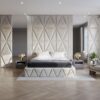 California Wall Panel Headboard Bed - Image 3