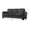 Farren Imperial Linen Sofa - Image 4