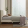 Maple Vandana Modern Upholstered Panel Bed - Image 2