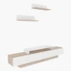Norrirs TV Unit with Two Shelves - Image 3