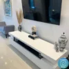 Olinda White Gloss TV Unit - Image 4