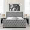 Pablo Tufted Headboard Bed - Image 4