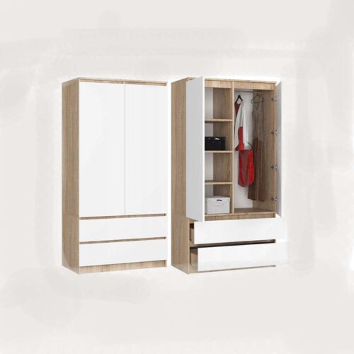 2-Door Custom Wardrobe