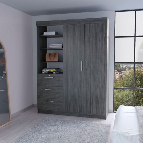 Grey Custom Wardrobe