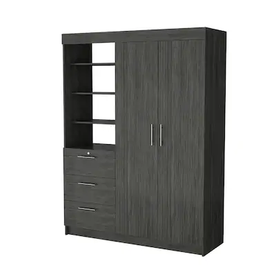 Grey Custom Wardrobe